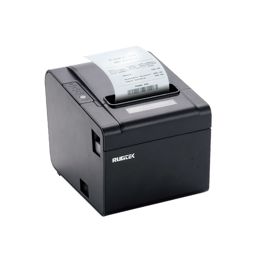 RUGTEK RP80 H1 Thermal Receipt Printer for retail operations#1.0